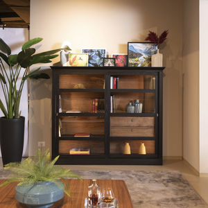contemporary display case
