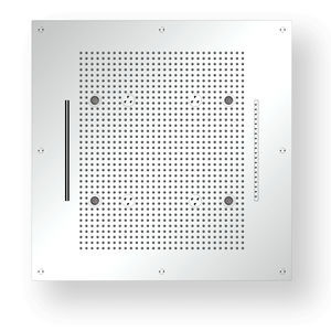 built-in shower head