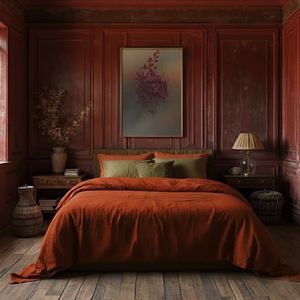 linen bedding set