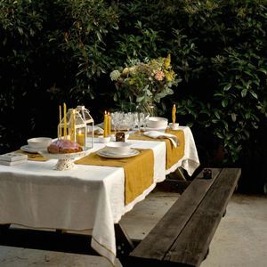 linen tablecloth