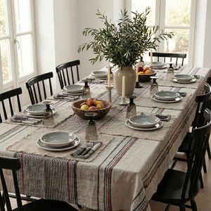 linen tablecloth