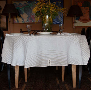 linen tablecloth