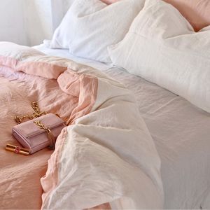 linen quilt cover