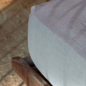 linen bed sheet