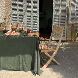 linen tablecloth
