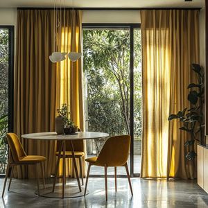 pleated curtain