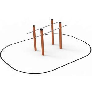 fitness trail parallel bars