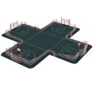 public space multisport field