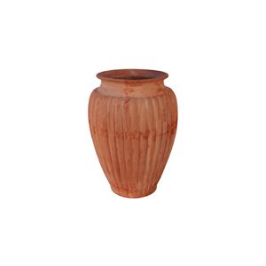 terracotta umbrella stand