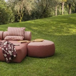 contemporary pouf