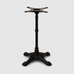 cast iron table base