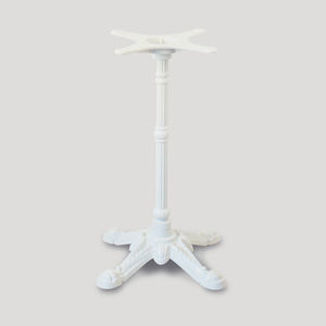 cast iron table base
