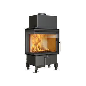closed wood hearth