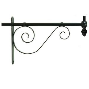 galvanised steel lamp post arm