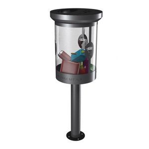 public trash can