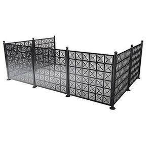 commercial trash bin enclosure