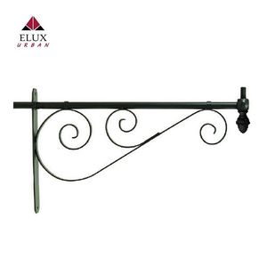 galvanised steel lamp post arm 1