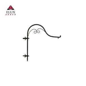 powder-coated steel lamp post arm 1