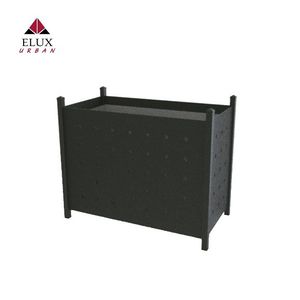 galvanised steel Versailles planter 1