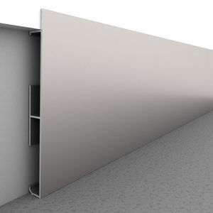 silver-colored baseboard 1