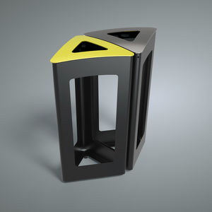 public trash can