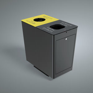 public trash can