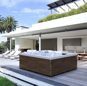 above-ground hot tub
