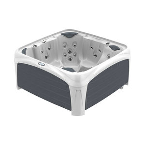 above-ground hot tub