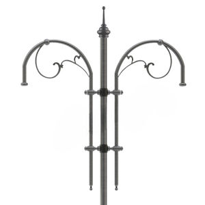 galvanized iron lamp post arm 1