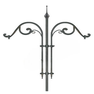 galvanized iron lamp post arm 1