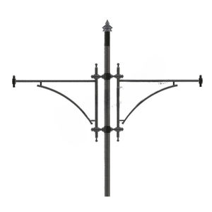 galvanized iron lamp post arm 1