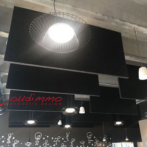 hanging sound-absorbing panel