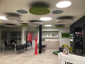 wall sound-absorbing panel