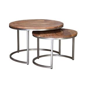 contemporary nesting tables