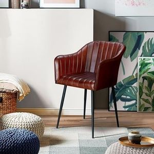industrial style armchair