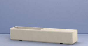 planter with integrated bench 1