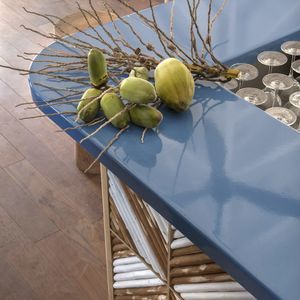 enameled lava table top