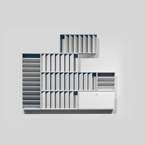 contemporary magazine rack