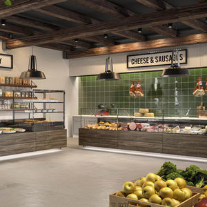 counter refrigerated display case