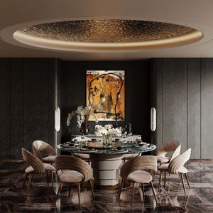 contemporary dining table
