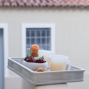 plastic serving tray