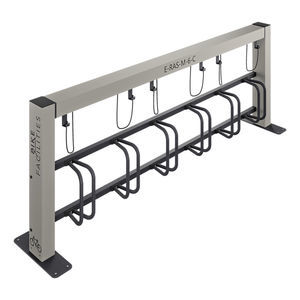 floor-mounted bike rack