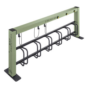 floor-mounted bike rack