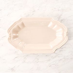 glazed ceramic presentation platter
