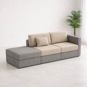 modular upholstered bench