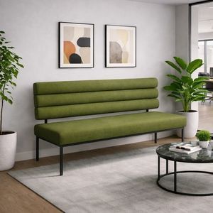 contemporary upholstered bench