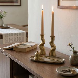 brass candle holder