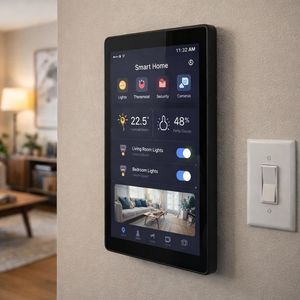 home automation system touch screen