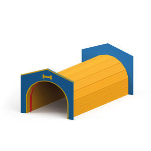 dog park course agility tunnel 1