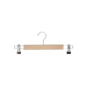 matte varnished wood coat hanger
